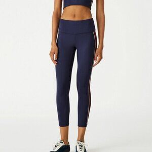 Tory Burch Tory Sport High-Rise Weightless Piped 7/8 Legging